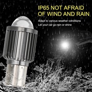 H4 Ba20d Led Motorcycle Headlight Bulb White Yellow Car Modification Accessories Integrated V9r8