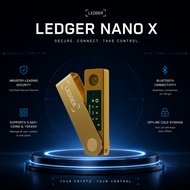 Ledger Nano X Official Authentic Hardware Wallet | Bluetooth | Crypto Cold Wallet | Secure Storage