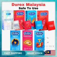 Durex Condoms Tahan Lama Durex Kondom lubricant invisible real feel ultra Thin Durex 003 Lelaki 狼牙套 