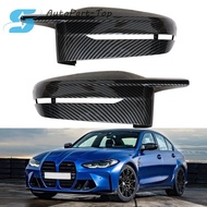 New For BMW G80 G82 G83 530i 16-22 Carbon Fiber Replacement Side Mirror Covers