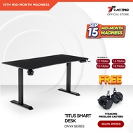 TTRacing Titus Ergonomic Standing Table Height Adjustable Table Computer Table Meja Gaming