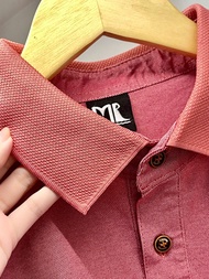 Áo Polo Nam Cotton Trơn Cổ Tệp Màu Thoáng Mát Sang Trọng Thanh Lịch - PMK5