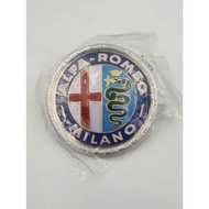 Alfa Logo Sign 'MILANO' PLASTIC BADGE BG001