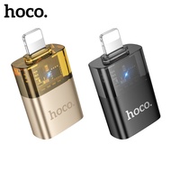[24 Giờ Tàu] Hoco Ua36 IOS Để USB đầu cái OTG Trong Suốt Adapter Cổng kết nối Lightning của Apple Bộ