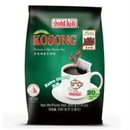 金麒麟 新加坡 傳統3合1咖啡600g  傳統2合1淡奶味咖啡300g 傳統濾掛式黑咖啡追劇必備200g