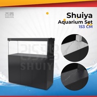 SHUIYA aquarium set AC153 cm warna putih - akuarium 153x68x165