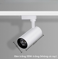 Đèn rọi ray đèn rọi led chiếu sáng nhà phòng khách đèn trần đèn rọi trắng sang trọng gắn trên bề mặt