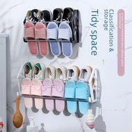 Multifunctional Door - Mounted Shoe Rack - No - Drill, No - Nail, Easy - to - Assemble, Modern Simpl