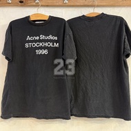 [23] Acne Studios STOCKHOLM 1996 Black Fabric tag vintage shirt