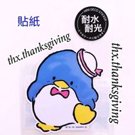 全新  Tuxedosam  Sanrio 山姆企鵝 Sam 企鵝仔 大貼紙 Sticker 圖案 公仔 卡通 (可貼 水樽 行李箱貼紙 ipad 平板電腦) 手帳 防水貼紙 玻璃貼紙 紀念冊 賀卡貼紙 Stickers 生日禮物 情人節禮物 Sticker