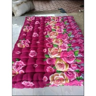 KATUN Urung Kapuk Mattress Material Soft Cotton Fabric Flower Motif // Mattress Cover to fill Kapok 