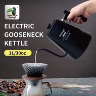 Electric Kettle  Temperature control hand brewing Kettle   Coffee kettle set of fine spout temperatu