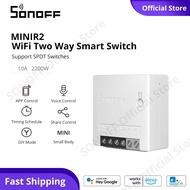 SONOFF MINIR2 Công tắc WiFi Mini Điều khiển hai chiều Công tắc thông minh DIY Công tắc đèn điều khiể