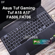Asus Tuf Gaming Laptop Keyboard Cover Tuf A15 A17 F15 FX506 15.6" 15.6 Inch Keyboard Skin Protector 