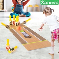 [Kloware] Bowling Play Set Bowling Alley Game Educational Portable Family Game with