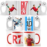 Ceramic cups, ceramic soccer cups with images of players RONALDO CR7