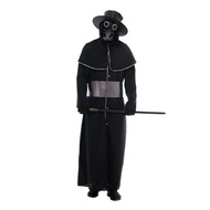 Medieval Steampunk Plague Beak Doctor Costume Crow Beak