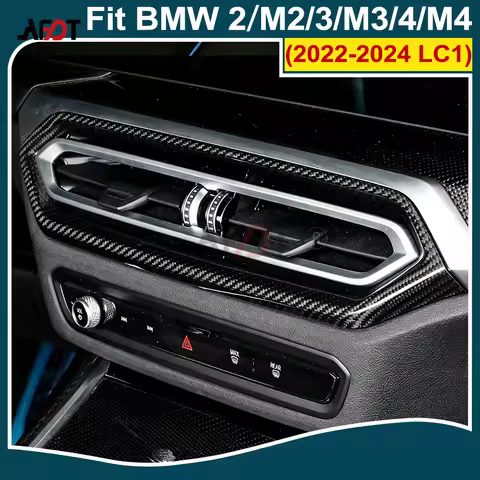 For BMW G20 G21 G80 G81 M3 G22 G23 G26 G82 G83 M4 G42 G87 M2 2022-2024 LCI Real Carbon Fiber Center 