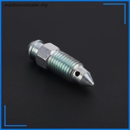 [Outdooronsale] 6Pcs Length 31.5mm M10X1 Bleed Screw For Brake Wheel Cylinder Thread M10 X 1.0 Lengt