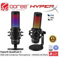HYPER-X HYPERX QUADCAST S RGB USB CONDENSER GAMING MICROPHONE WITH NGENUITY SOFTWARE &amp; TAP-TO-MUTE SENSOR(HMIQ1S-XX-RG/G