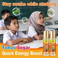 Estooo Fokus Segar Minyak 10ml - Meningkatkan Fokus & Segar Minda Otak - Essential untuk Belajar - B