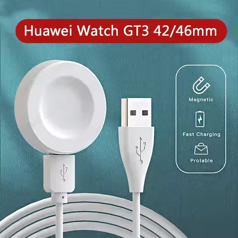 USB Charging Cable For Huawei Watch GT3 4 Pro 42mm 46mm Watch 3 Pro/GT2 Pro/GT Runner GT Cyber Honor