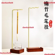 Chinese Creative Bamboo Copper Pen Hanging Beginner Multifunctional Simple Study Four Treasures Bras