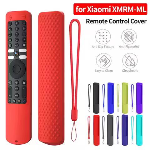 Remote Control Cover for XMRM-ML Silicone Case Anti-Scratch Protective Cover For Xiaomi Ultra HD 4K 