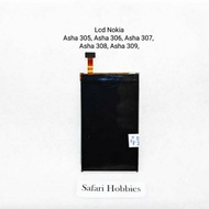 Original Nokia Asha 305 / 306 / 307 / 308 / 309 Lcd