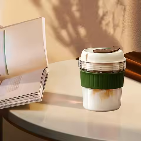 Travel Tumbler Portable Insulated Tea Iced Cup Maker With Airtight Lid Dishwasher Safe Leakproof Dri