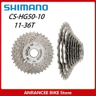 SHIMANO DEORE CS-HG50-10 Cassette 11-36T 10 Speed MTB Mountain Bike Cassette Sprocket HG50 Bicycle