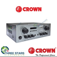 ✥▪2021 Crown BFA-616 2000W PMPO Karaoke Amplifier with Baffle Speaker Crown BFA-616 Karaoke Amplifie