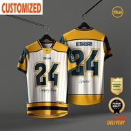 Retro Sublimation Jersey Men Thailand Viral Retro Collar Jersey Men Women Loose Jersey