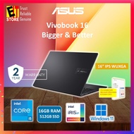 ASUS Vivobook 16 Laptop A1605V-AMB9088WS /A1605V-AMB9089WS (Intel I5-13420H /16GB/ 512GB /16 IPS WUX