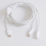 [Over 2 Items to 2 Items in Batch] 3m USB-C to 2 Items TYPE C Charging Cable Charging 2 Items At the