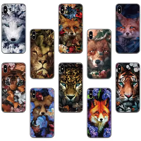 Animal Tiger Fox Phone Case For Sharp Aquos R5G R8 Pro R7 P7 R3 R2 V6 S3 Wish Sense 3 4 Lite 6 6S 7 