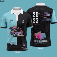 bozibb Family Day Tshirt  Jersey  Baju Lelaki Berkolar 2023 Kolar New Retro Collar Jersey Polo Shirt Hitam Lengan Pendek