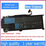 V79Y0 Laptop Battery for Dell XPS 14z Series XPS 14Z-L412X XPS 14Z-L412Z V79YO YMYF6 0YMYF6