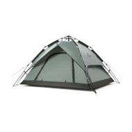 Naturehike NH21ZP008 戶外雙層自動速開帳篷 (3人帳) - 灰綠色 | 循環通風 | 免搭速開 | 雙層可拆