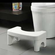 Footrest Stool Toilet Seat Healthy WC Bidet Stool Squat Sitting