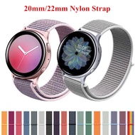 samsung smart watch strap galaxy active 2 watch 22mm 20mm nylon Strap Samsung Gear S3 / S2 Galaxy Watch 46mm 42mm watch sport band