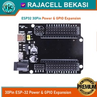 30Pin ESP-32 Breakout Board for ESP32 Terminal Power & GPIO Expansion
