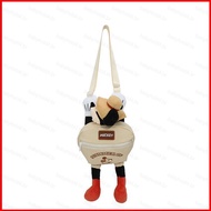 B4 Mickey Mouse Chest Bag Cartoon Shoulder Bag Large Capacity Outdoor Travel Children Crossbody Bag 