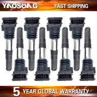 8x ignition coil For Ferrari 599 California F430 Coupe F430 Spider 4.3L Maserati GranCabrio 4.7 Mase