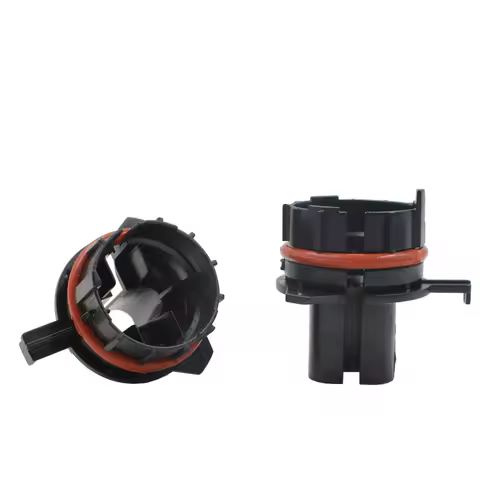 FSYLX 2pcs H7 HID Xenon Bulb Adaptor for BMW E39 E520/530/E60/725LI H7 HID Xenon Bulb Holder Afterma