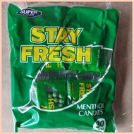 ❖ ✈ △ Stay Fresh Menthol Candy