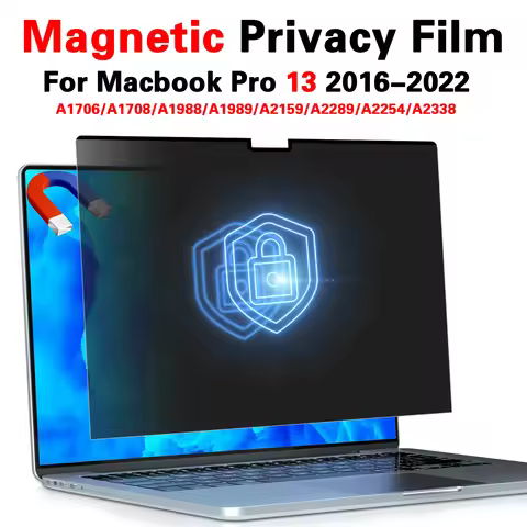 Magnetic Privacy Screen Protector for MacBook Pro 13 inch A1706 A1708 A1989 A2159 A2289 A2254 A2338 