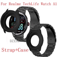 Realme Techlife Watch A1 Smart Watch Strap Stainless steel Metal Bracelet Band For Realme Watch A1 S