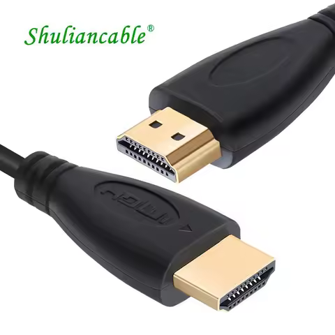 Shuliancable HDMI Cable 1m-20m Video Cables 1.4 1080P 3D Gold Plated Cable High Speed for HD TV XBOX