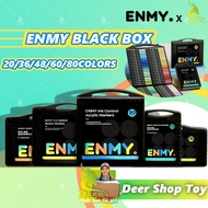[COD][ENMY]Enmy Acrylic Soft Tip Watercolor Brush Pen - Smooth Writing, Vivid Colors, Easy to Mix Co